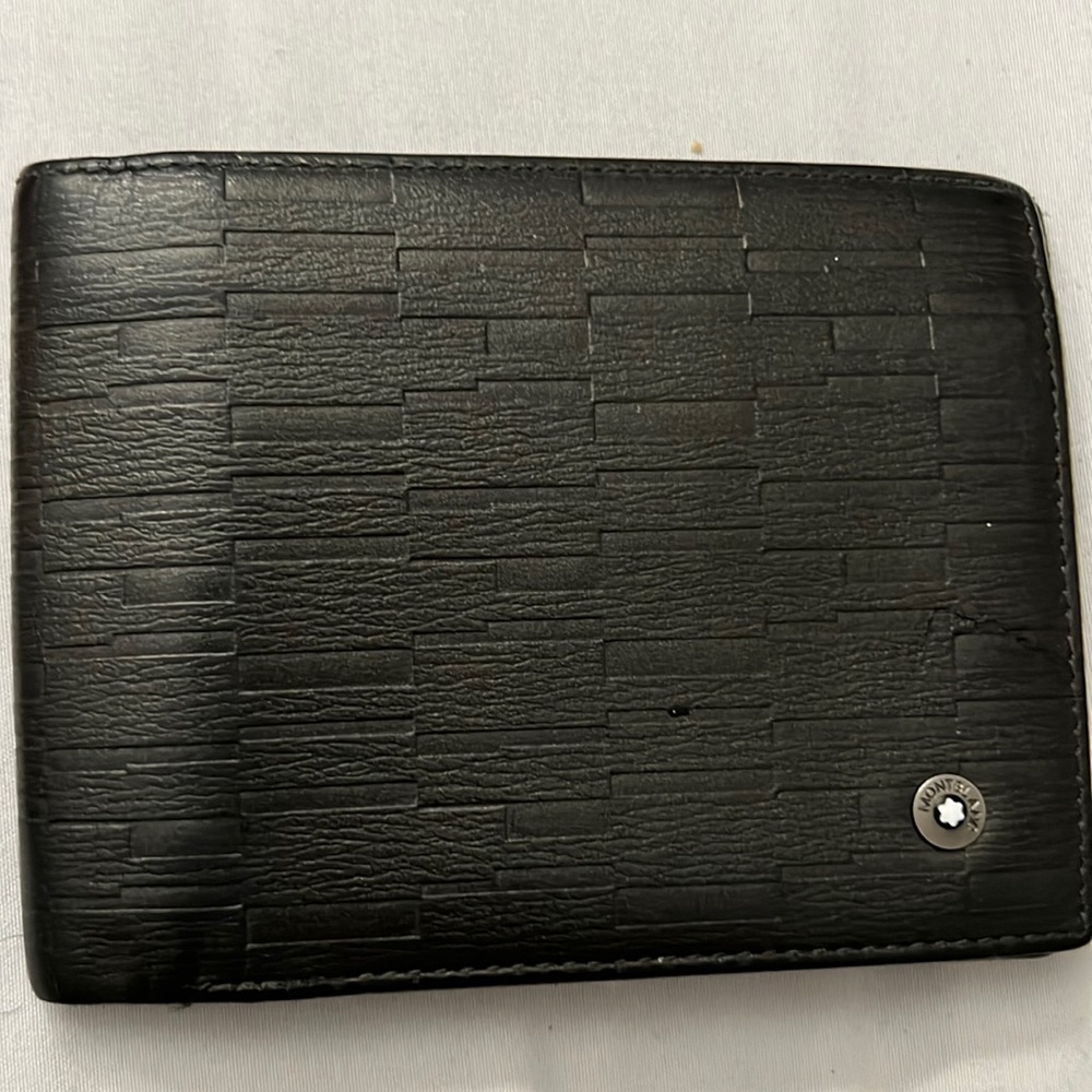 Montblanc black wallet